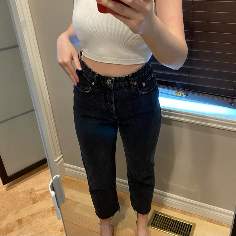 Zara wide leg jeans